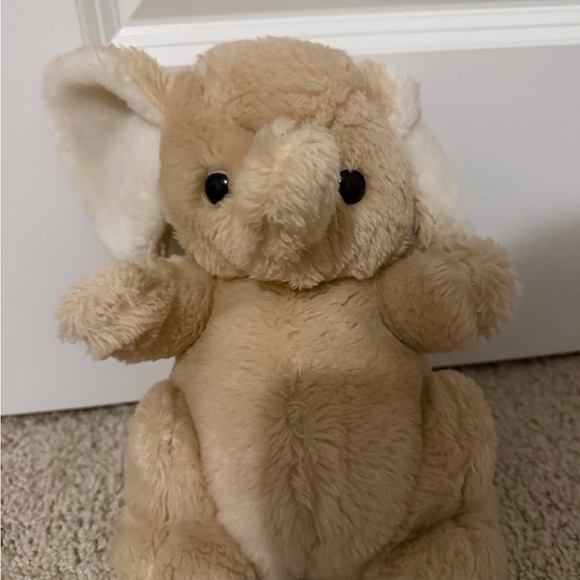 Vintage 1979 Daekor Pot Belly Elephant stuffed animal plush toy - Picture 2 of 4